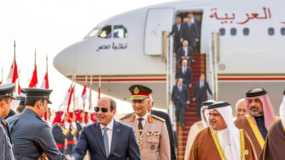 Arab leaders head to Bahrain for Gaza-focused summit