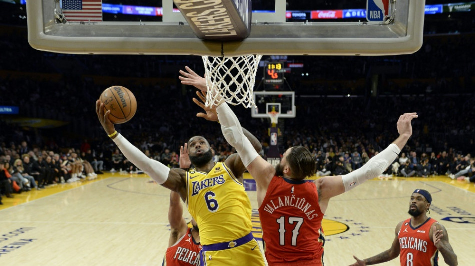 NBA: Lakers gewinnen bei James-Rückkehr