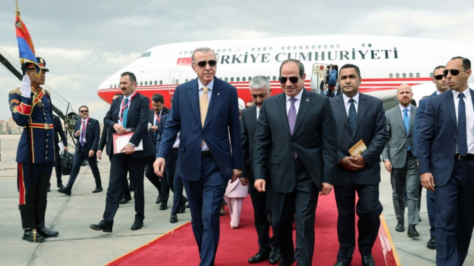 Turkey and Egypt turn 'new leaf' as Erdogan visits Cairo