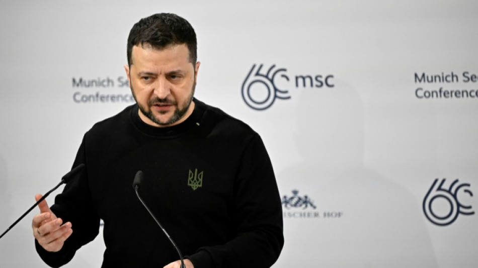 Ammunition shortage hurting Ukraine, Zelensky tells Munich meeting