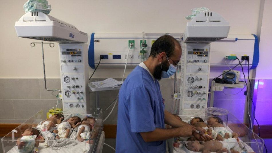 Premature babies moved from Gaza hospital as Israel steps up fight with Hamas