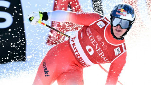 Odermatt masters Kitzbuehel super-G, Pinturault crashes out