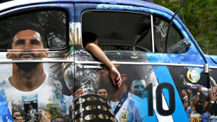 Un VW 'escarabajo' para darle suerte a la Albiceleste en el Mundial