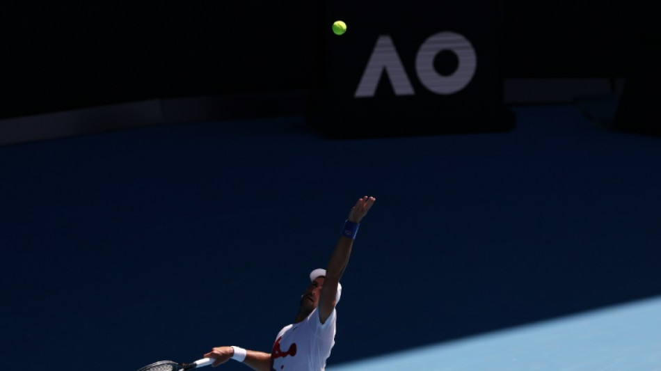 Open d'Australie: Djokovic en quête d'un 25e titre record dans son pré carré