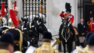 Geburtstagsparade "Trooping the Colour" für Charles III. in London mit Kate