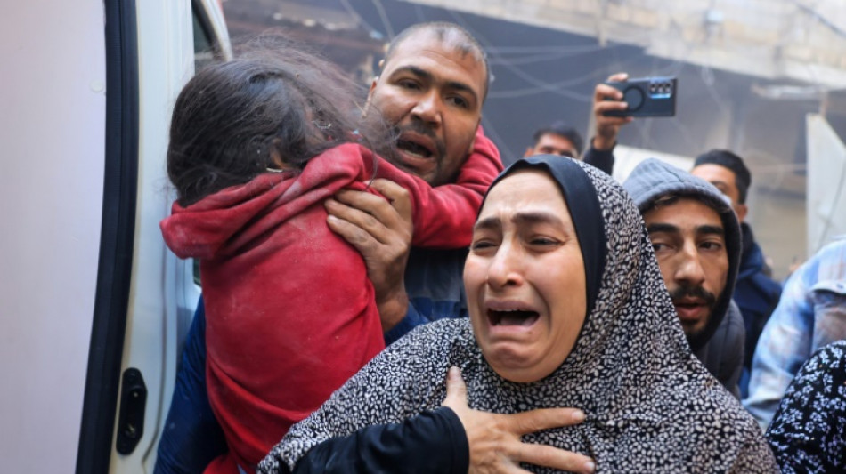 Gazans flee homes, dig through rubble as Israeli strikes resume