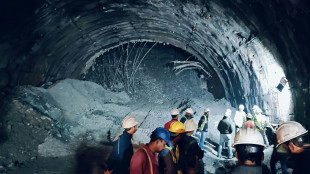 Indian rescuers battle for third day to free 40 trapped tunnel workers