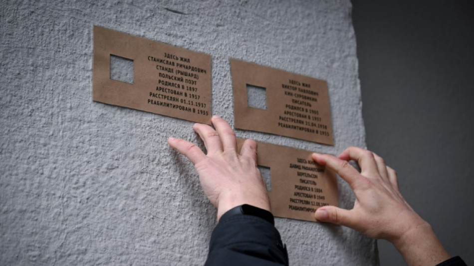 'Bygone era': Disappearing plaques for Stalin victims