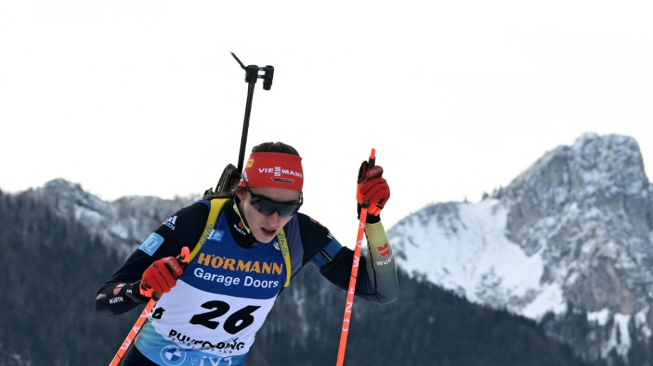 Biathletin Voigt läuft im Massenstart auf Platz fünf