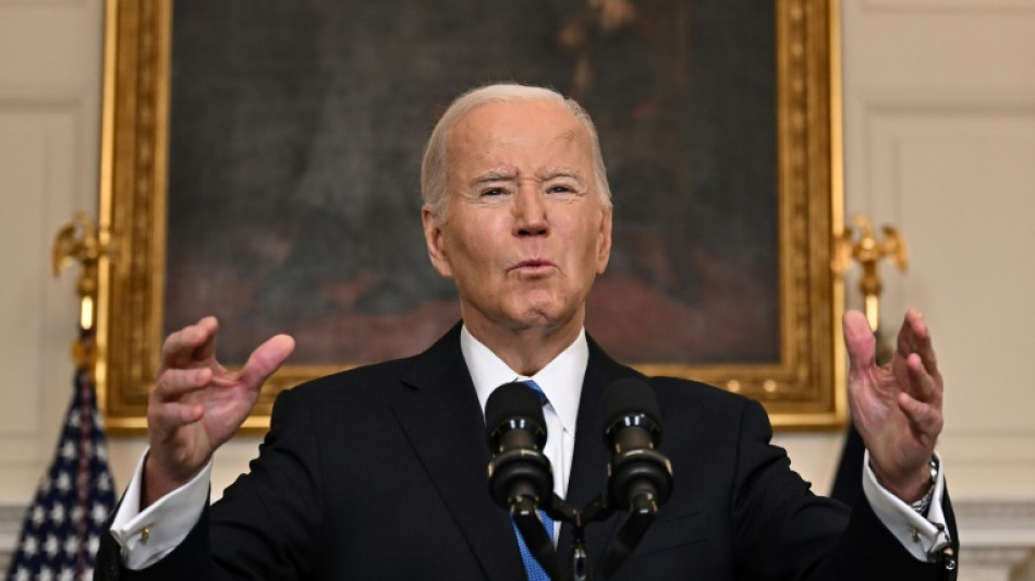 Biden urges US House to choose Ukraine over Trump and Putin