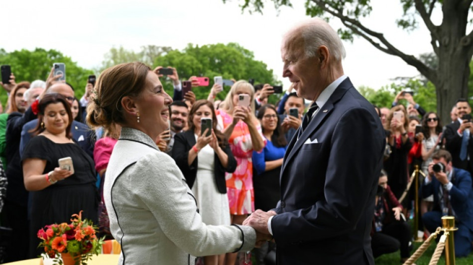 Los Biden celebran el Cinco de Mayo con la primera dama de México