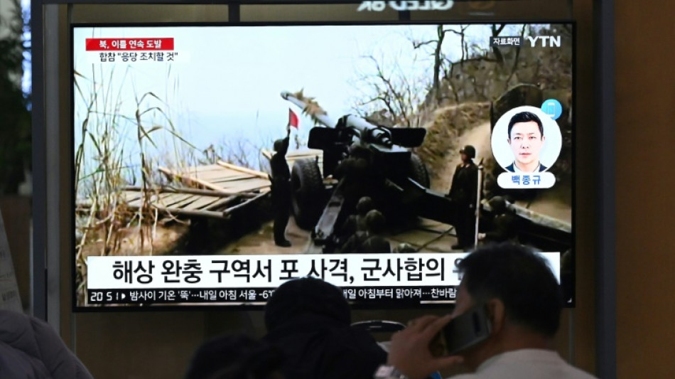 North Korea fires 60 rounds of artillery near South Korean border island