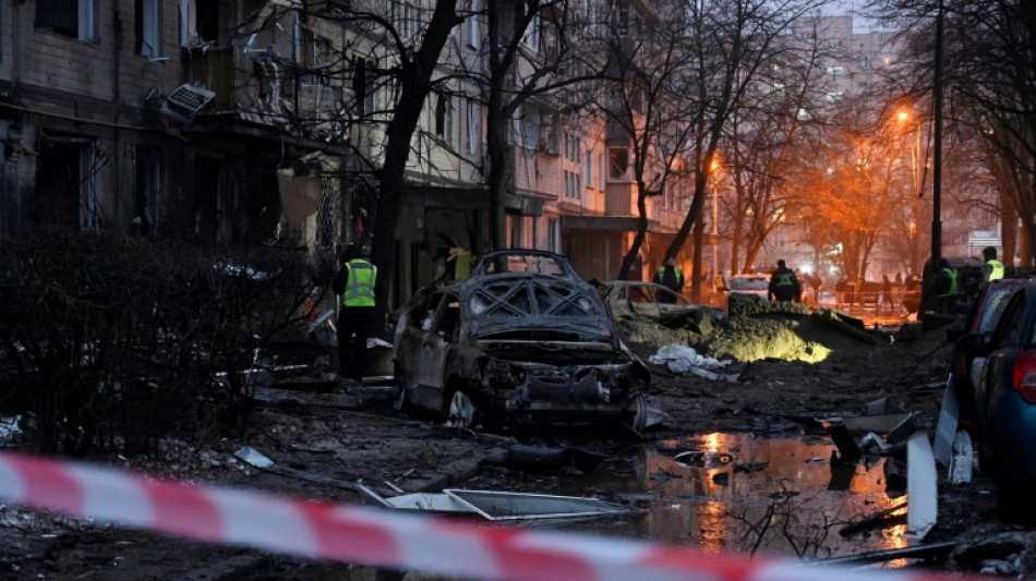 Strikes on Kyiv injure dozens as Ukraine pleads for aid