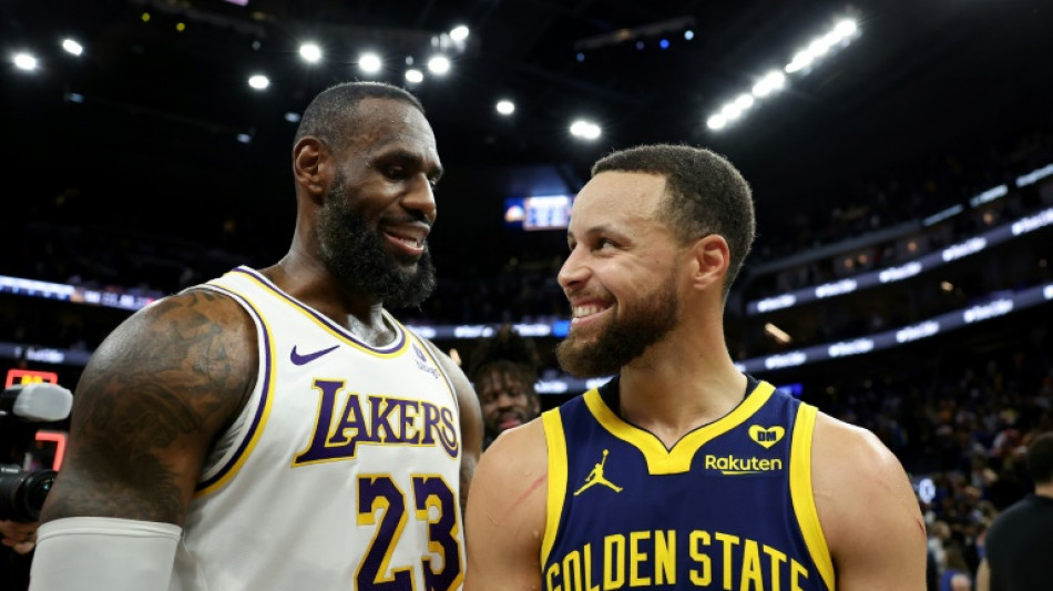 NBA: James et les Lakers vainqueurs d'un duel d'anthologie contre les Warriors de Curry