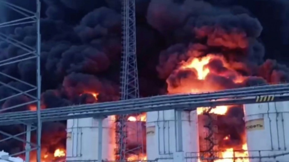 Kyiv claims new attack on oil depot in Russia