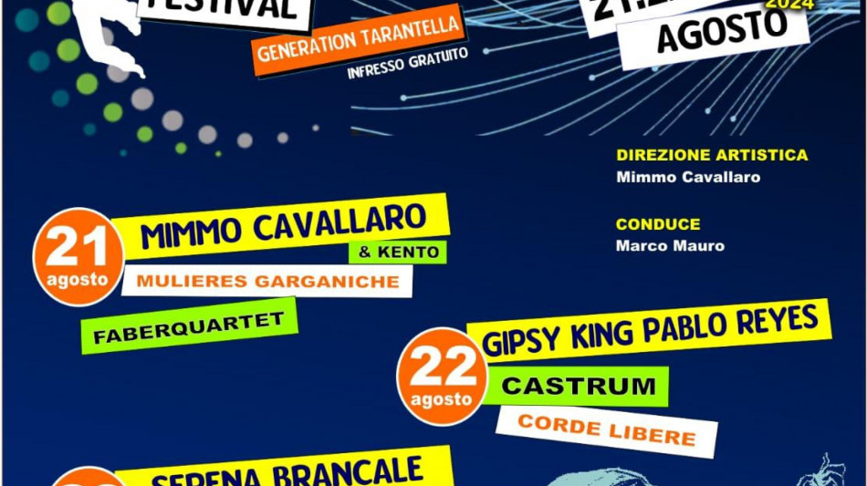 Musica e contaminazioni, torna il Kaulonia Tarantella festival