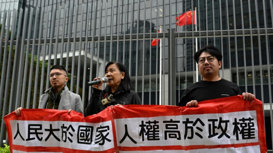 Rare Hong Kong protest sounds alarm on new security law