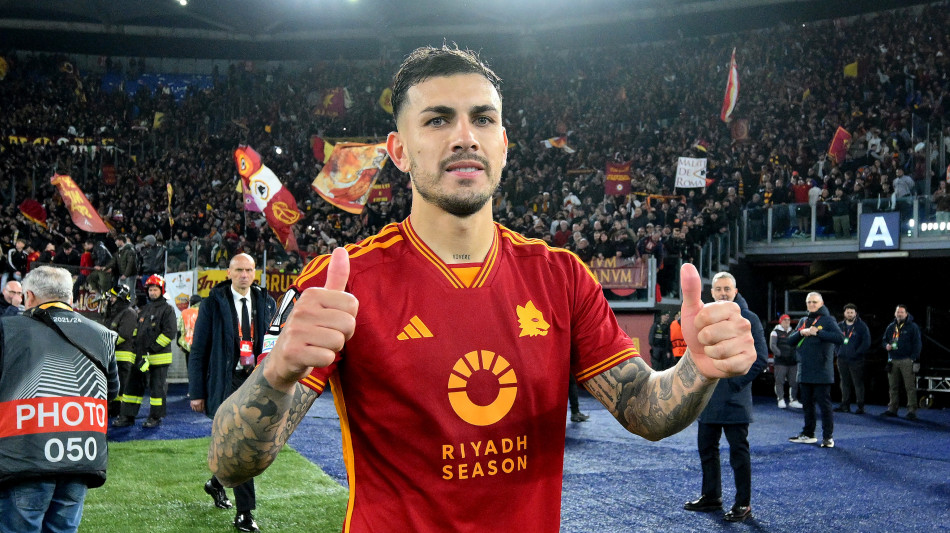 Europa League: Paredes, con De Rossi è cresciuta tutta la Roma