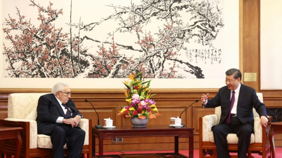 China hails 'old friend' Kissinger, architect of rapprochement