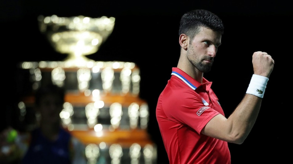 Coupe Davis: Djokovic envoie la Serbie en demies contre l'Italie