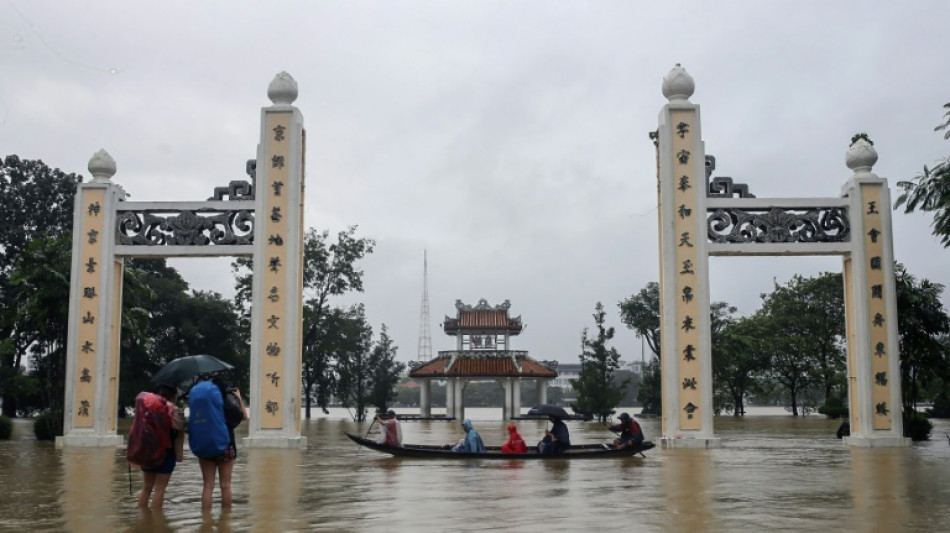 Thousands of homes underwater after floods hit Vietnam