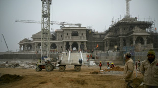 Indian town abuzz as divisive temple nears completion