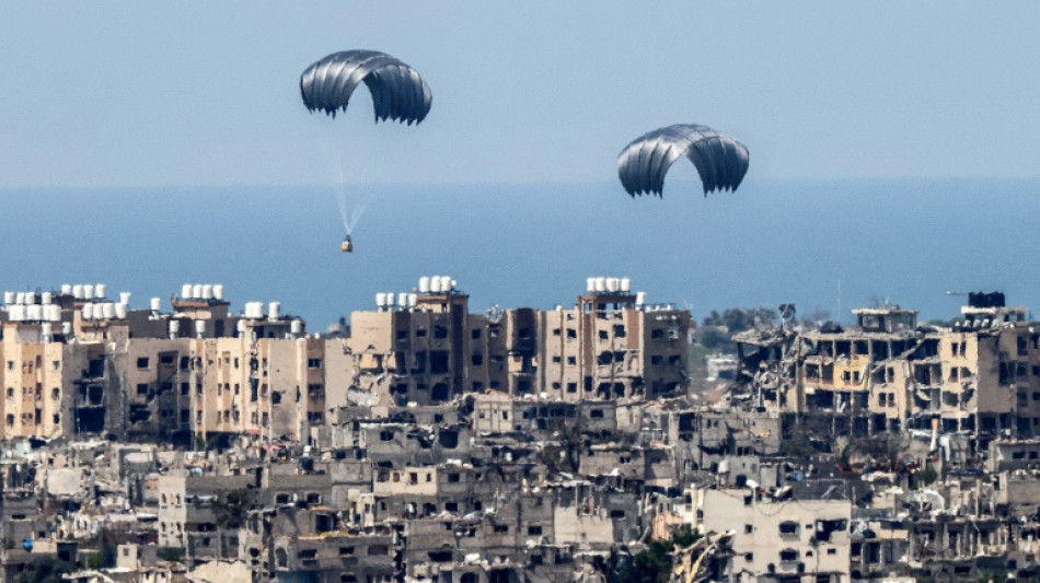 US rejects Hamas plea to halt Gaza airdrops as fighting rages on