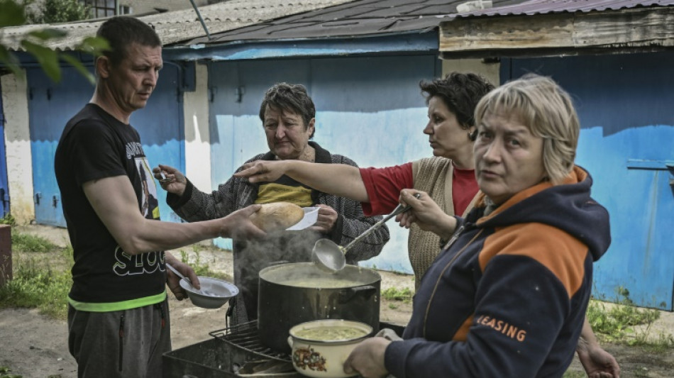 "Trouver à manger", ou le désespoir des habitants de Lyssytchansk, dans l'est de l'Ukraine