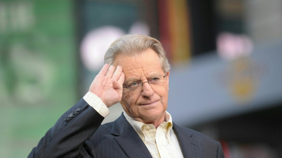 Legendary US talk show host Jerry Springer dies aged 79