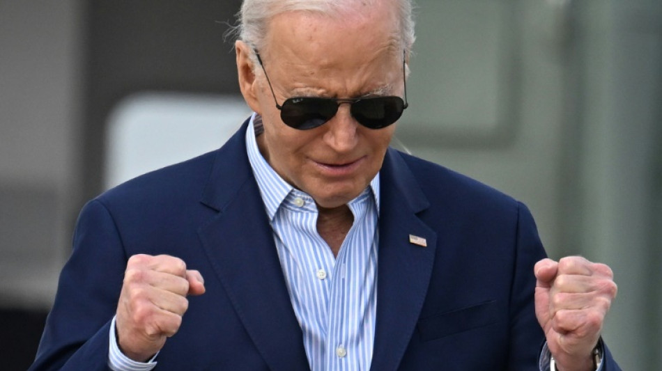 Biden hits election battleground states after feisty address