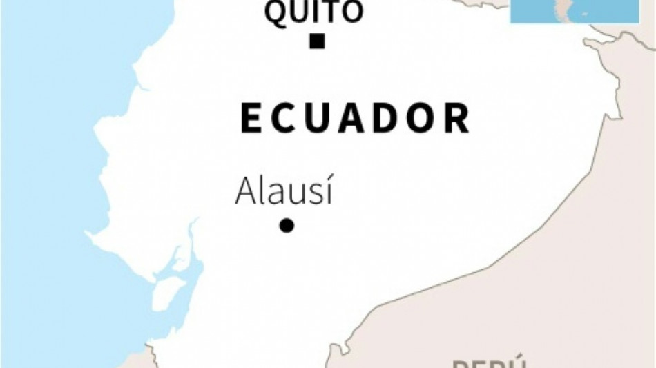 Al menos 16 muertos en un deslizamiento de tierra en el sur de Ecuador