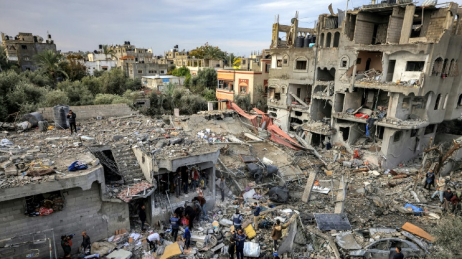 Gaza refugee camp in ruins after Israeli strike