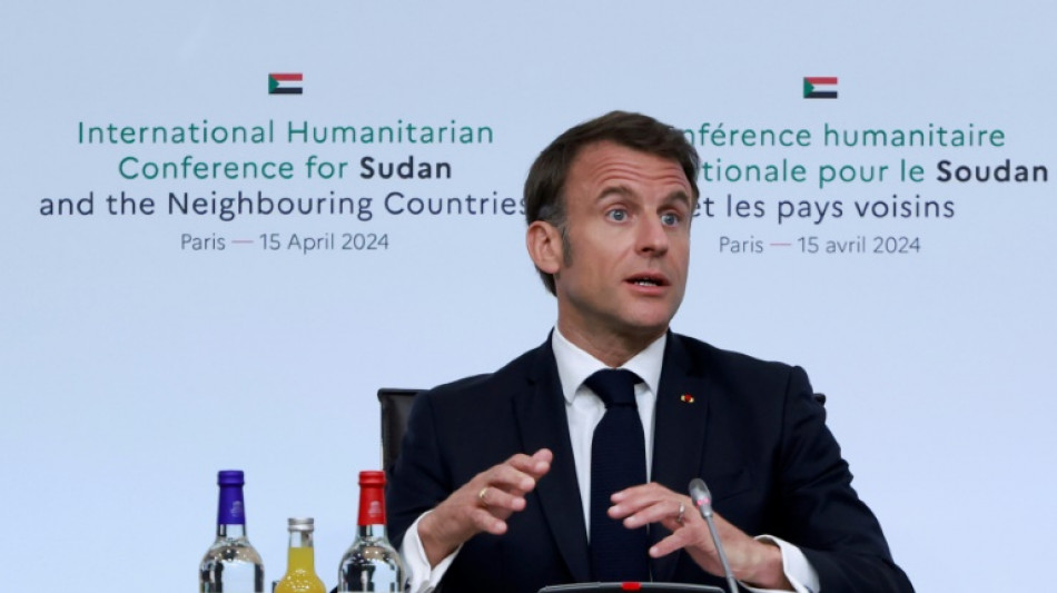 France drums up 2 bn euros for Sudan a year into 'forgotten' war