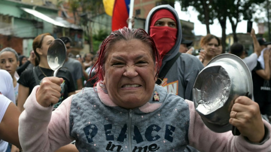 Protests erupt in Venezuela as opposition cries foul over Maduro reelection